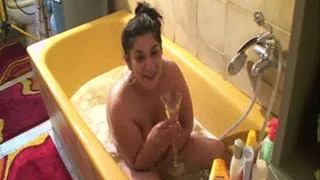 Girl with big natural tits like shower