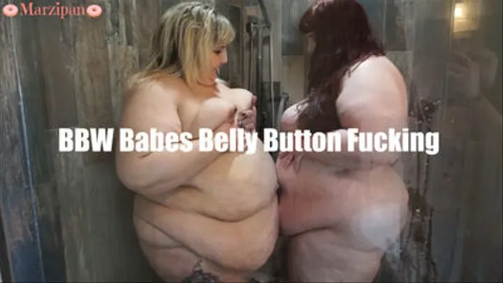 SSBBW and BBW Belly Button Fucking