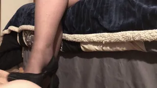 Brie's Lace High Heel Footjob1