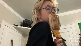 Wet Hair Brushing ASMR