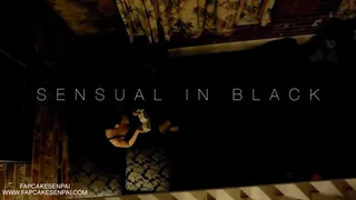 Sensual in Black POV Voyeur Tease