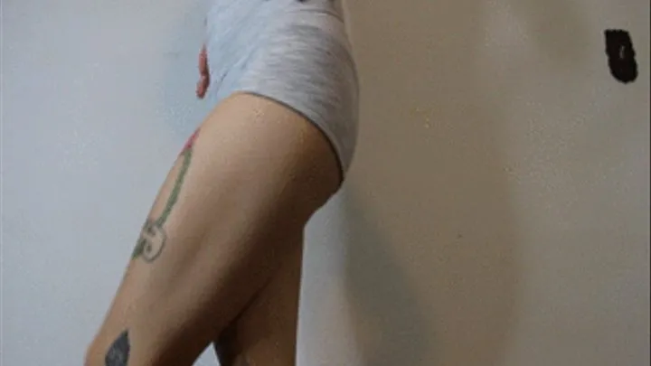 Ass Worship and Squats in Yoga Workout Shorts