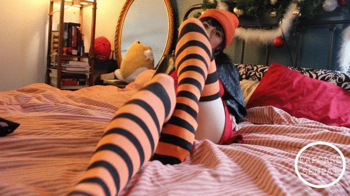 Leg and Stockings Worship in Spinelli Cosplay