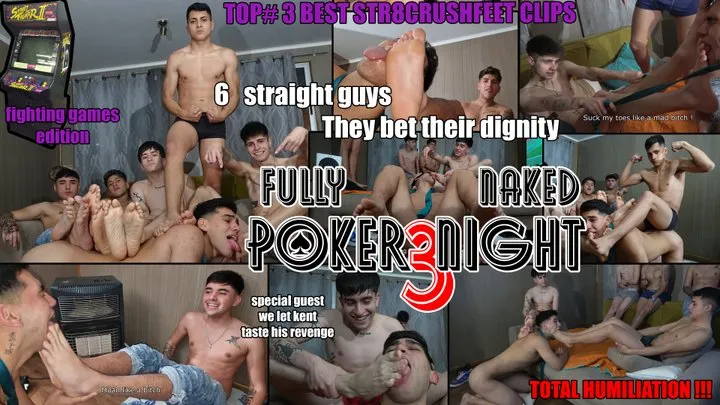 Poker Night 3 - The loser must lick the smelly feet of his friends, Steve completly destroyed and humiliated (With english subs)