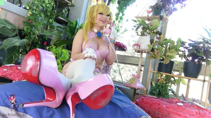 Princess Peach On The Phone