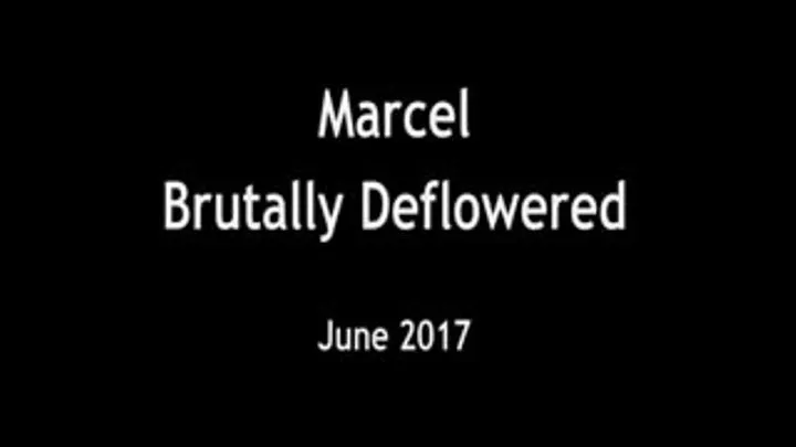 MMA boy Marcel Painfully Deflowered ( video, released on 13th June 2017)