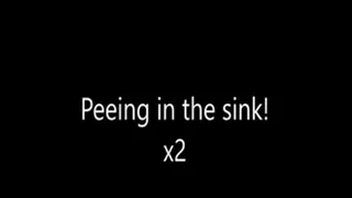 Peeing In My Sink