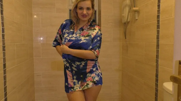 Silk Kimono Shower