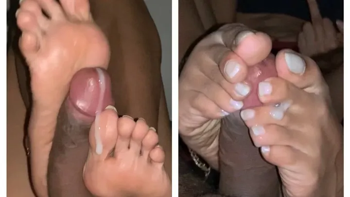 My Soles & Toes are Nighttime Destroyers (2 Cumshots)