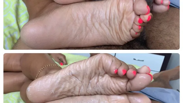 Ashy Feet Needs Cum