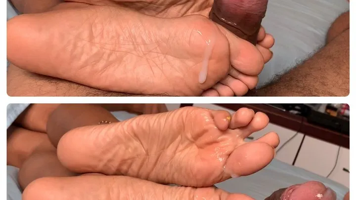 If Your Dick Gets Soft, I'll Stop (Footjob)