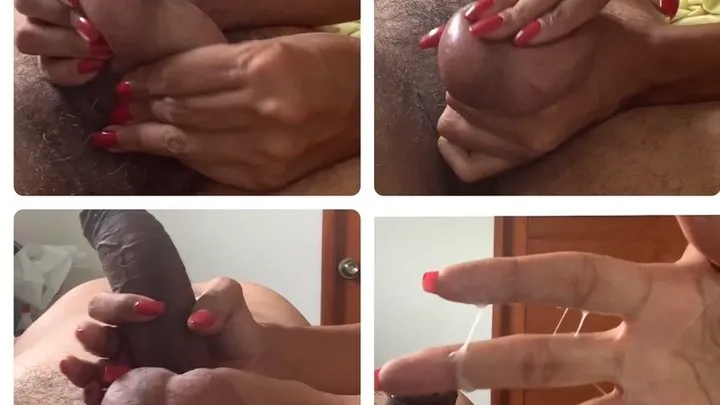 Balls Squeezing Handjob