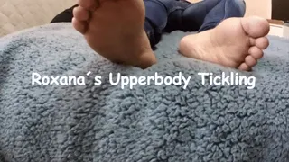 Roxana's upper body tickling