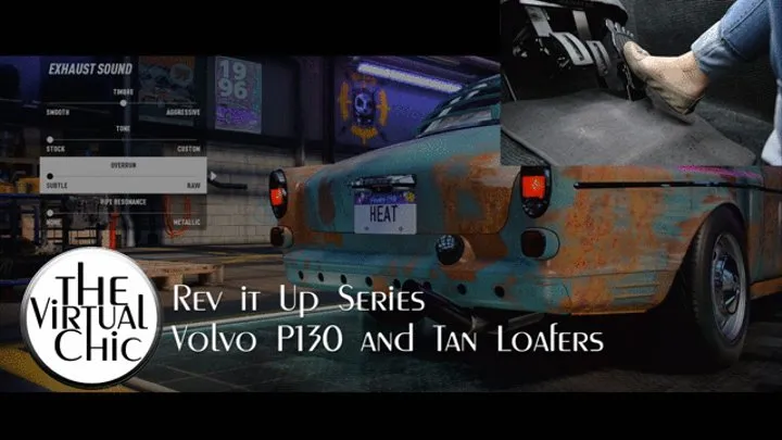 Rev it Up Series: Volvo P130 and Tan Loafers