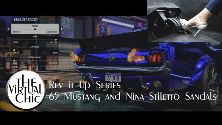 Rev it Up Series: 65 Mustang Nina Stiletto Sandals