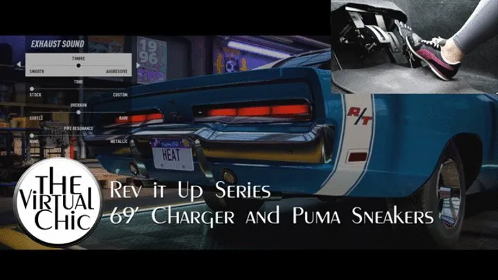 Rev it Up Series: 69 Charger and Puma Sneakers