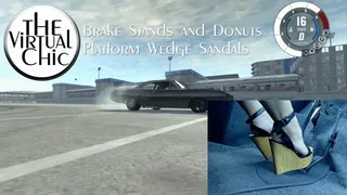 Brake Stands and Donuts: Platform Wedge Sandals