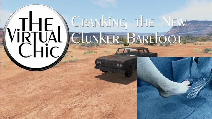 Cranking the New Clunker Barefoot