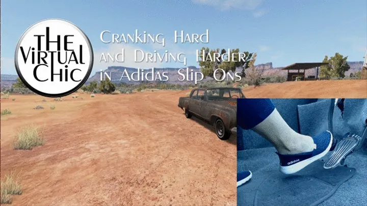 Cranking Hard and Driving Harder in Adidas Slip Ons