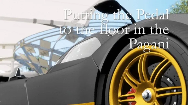 Putting the Pedal to the Floor in the Pagani