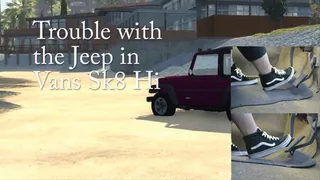 Trouble with the Jeep in Vans Sk8 Hi