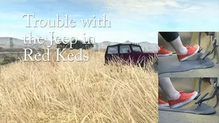 Trouble with the Jeep in Red Keds