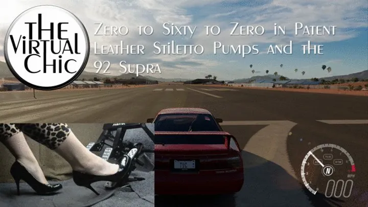 Zero to Sixty to Zero in Patent Leather Stiletto Pumps and the 92 Supra