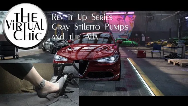 Rev it Up Series: Gray Stiletto Pumps and the Alfa