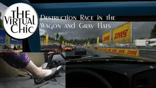 Destruction Race in the Wagon and Gray Flats