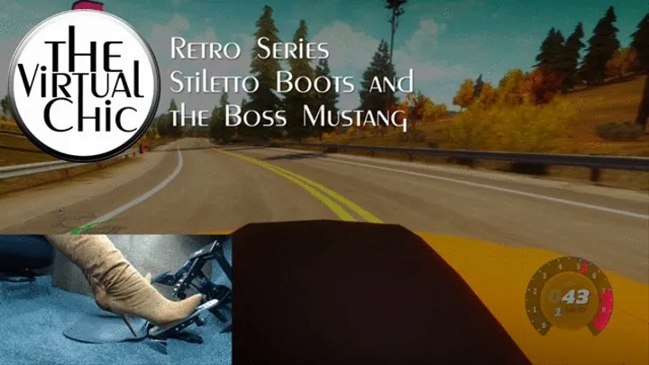 Retro Series: Stiletto Boots and the Boss Mustang