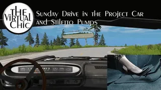 Sunday Drive in the Project Car and Stiletto Pumps