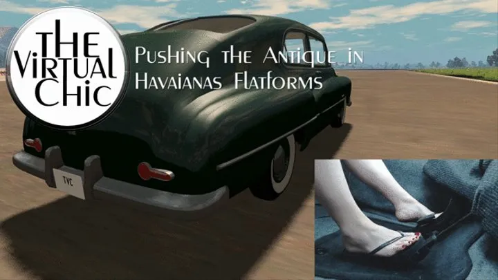 Pushing the Antique in Havaianas Flatforms