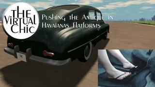Pushing the Antique in Havaianas Flatforms