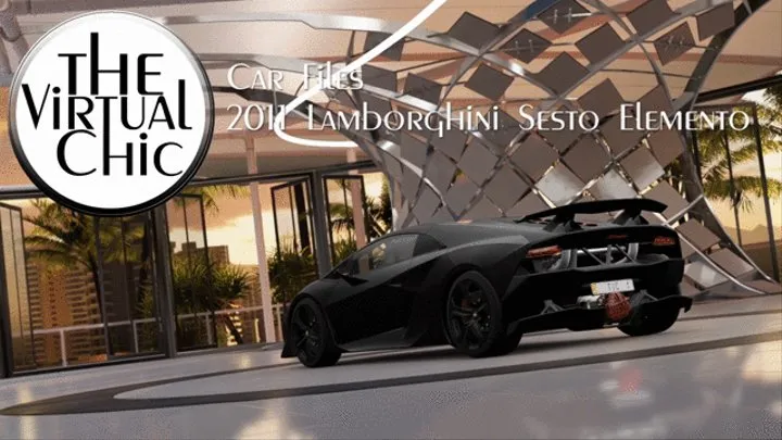 Car Files: 2011 Lamborghini Sesto Elemento