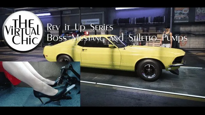 Rev it Up Series: Boss Mustang in Stiletto Pumps
