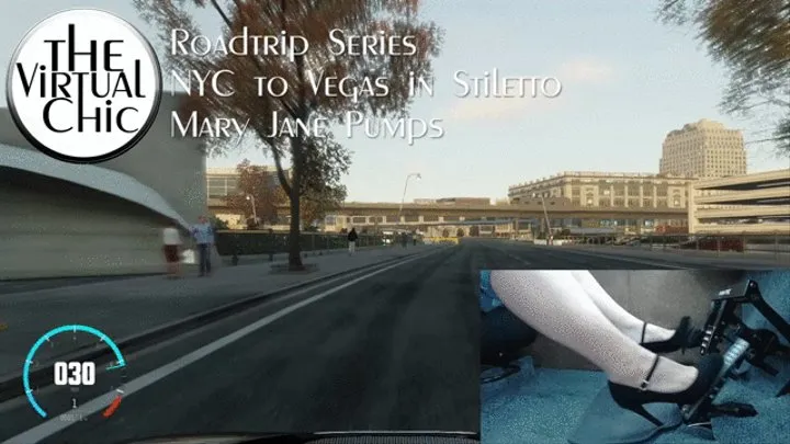 Roadtrip Series: NYC to Vegas in Stiletto Mary Jane Pumps