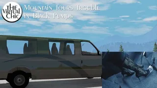 Mountain Tours Trouble in Black Pumps
