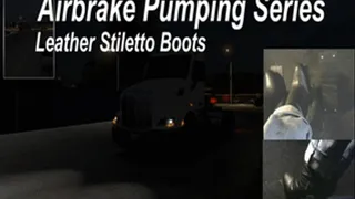 Airbrake Pumping Series: Leather Stiletto Boots