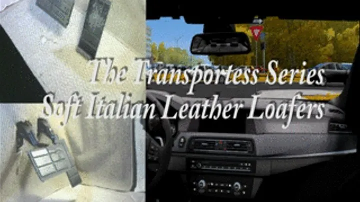 The Transportess Series: Soft Leather Italian Loafers