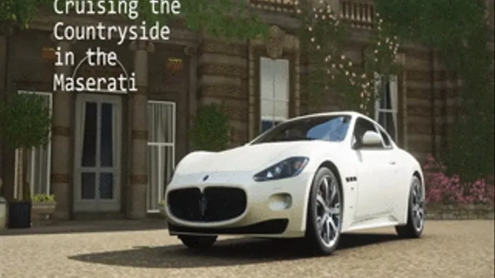 Cruising the Countryside in the Maserati