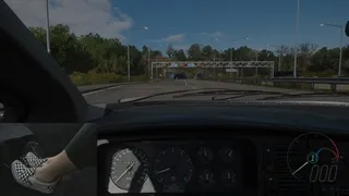 Fast Driving in the Jaguar XJ220