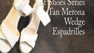 Just Shoes Series: Tan Merona Wedge Espadrilles