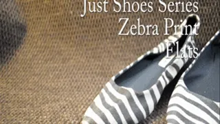 Just Shoes Series: Zebra Print Flats