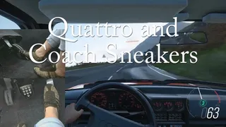 Quattro and Coach Sneakers