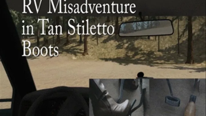 RV Misadventure in Tan Stiletto Boots