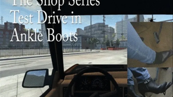 The Shop Series: Test Drive in Ankle Boots