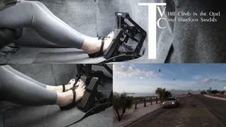 Hill Climb in the Opel and Barefoot Sandals