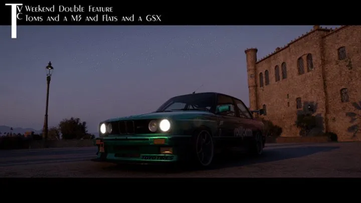 Weekend Double Feature: Toms and a M3 and Flats and a GSX