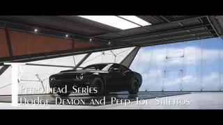 Petrolhead Series Dodge Demon and Peep Toe Stilettos
