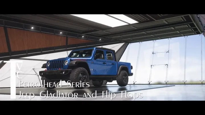 Petrolhead Series Jeep Gladiator and Flip Flops